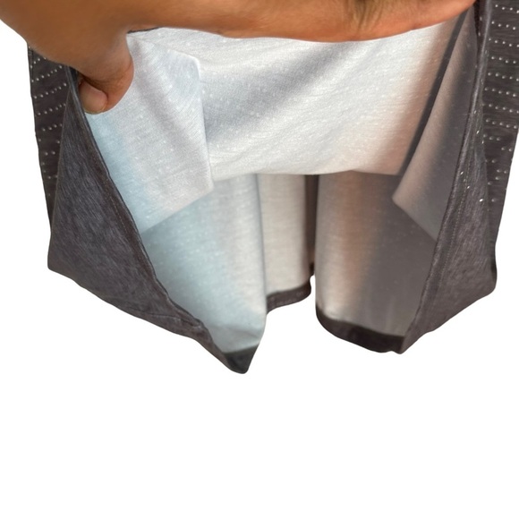 Prana Women's Grey Geometric Print Athletic Midi Dress Size L - Picture 4 of 12